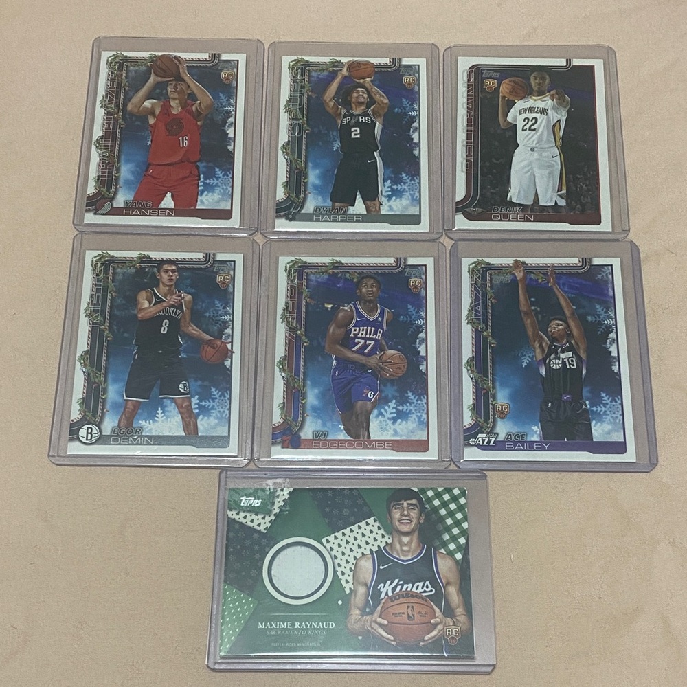 2025 Topps Basketball Lot (Good Rookies And Patch!!)